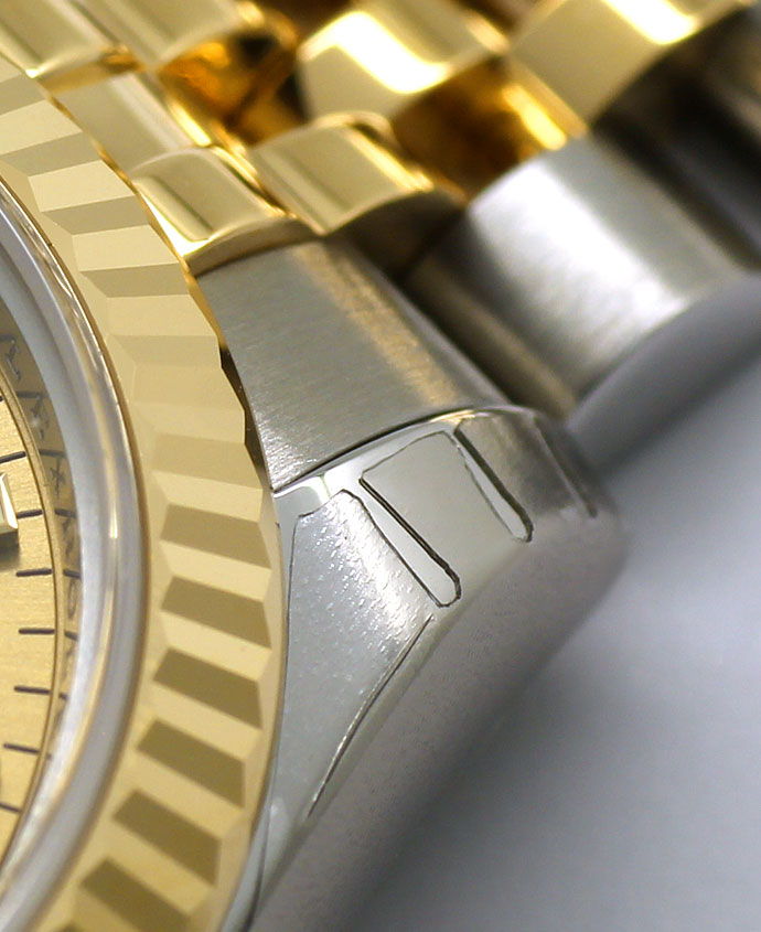 Foto 4 - Ungetragene Rolex Lady Datejust Damen Uhr in Stahl-Gold, U2501